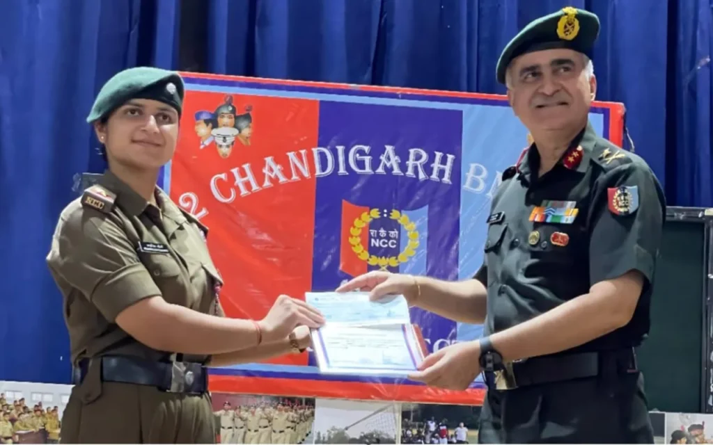 NCC Chandigarh Felicitates Cadets for Scaling Mt. Everest