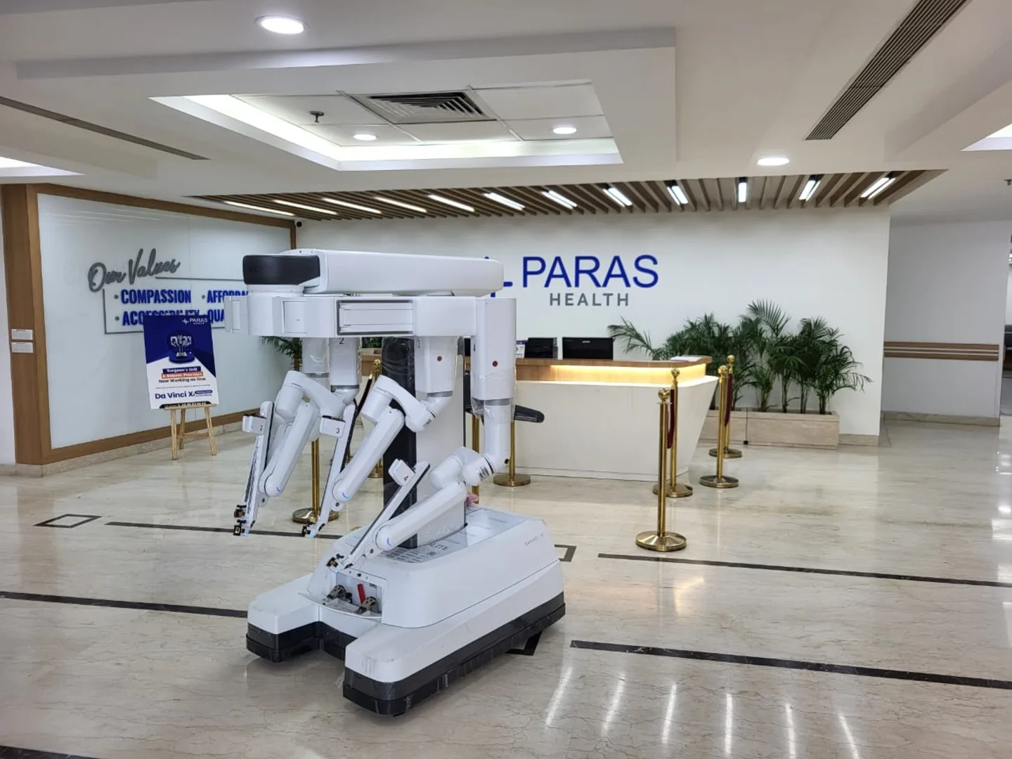 Paras Health Launches Panchkula’s First Robotic Surgery System with Da Vinci Xi