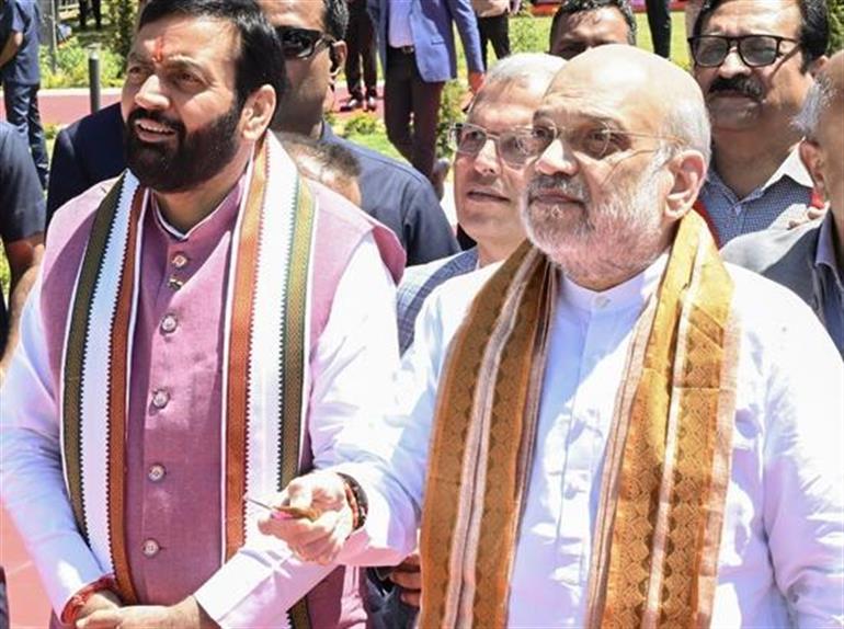 CM Saini requested Amit Shah for National Forensic Sciences University Campus in Haryana