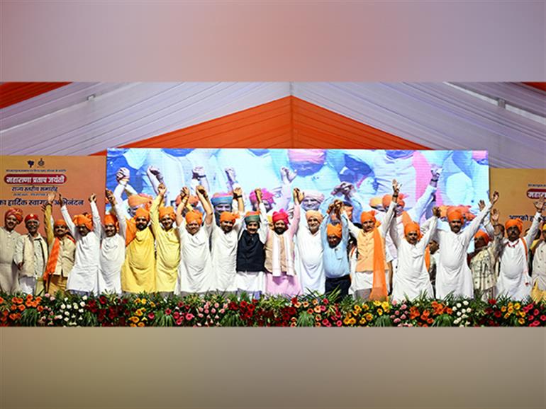 Haryana CM Saini participated in Maharana Pratap Jayanti festival in Karanal