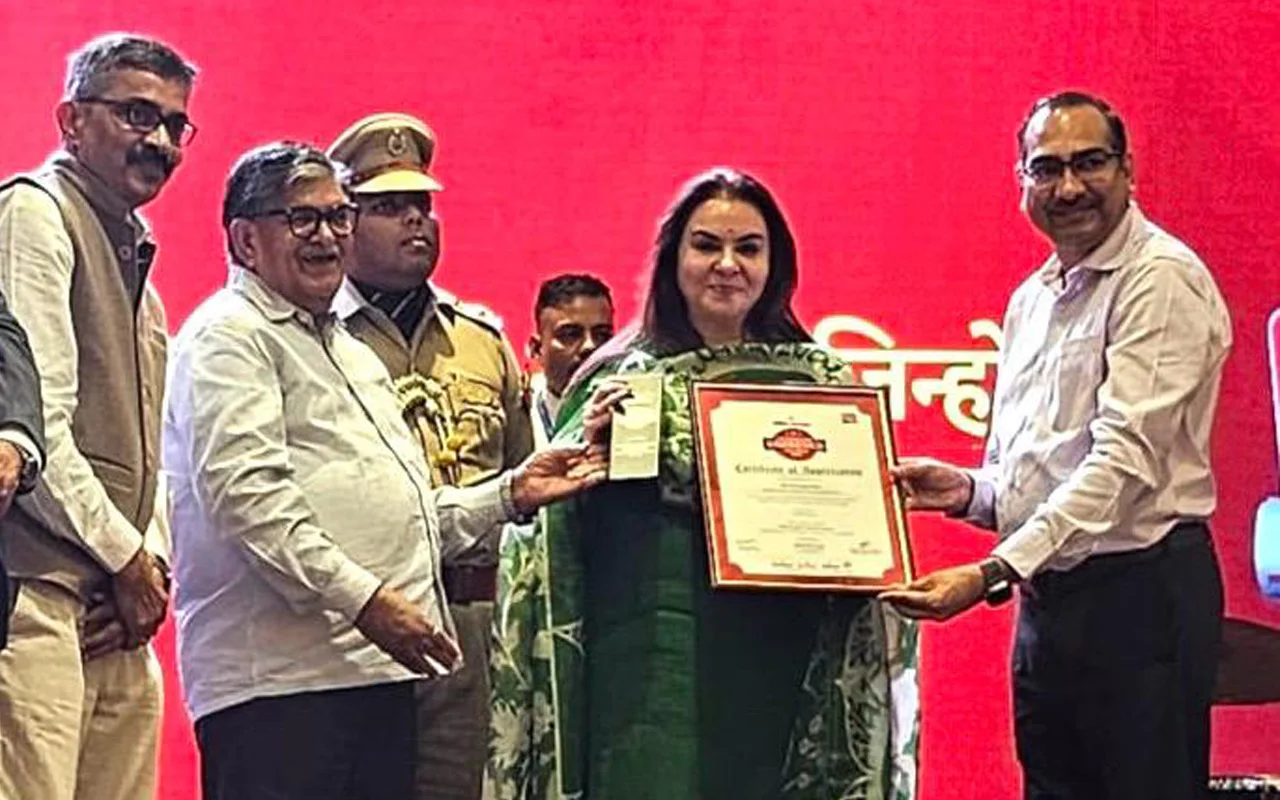 Entrepreneur Paramjot Kaur Bhatia Honored with Chandigarh Eminence Award