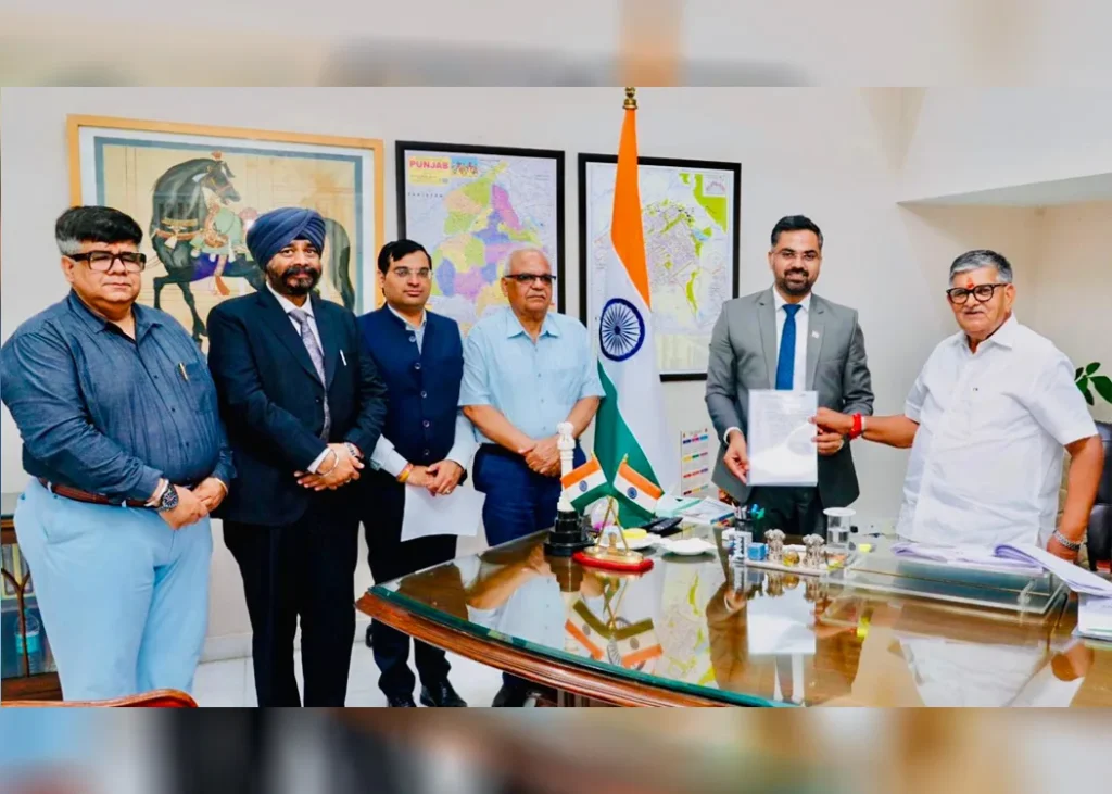 ACP India Presents Key Governance Proposals to Chandigarh Administrator Gulab Chand Kataria