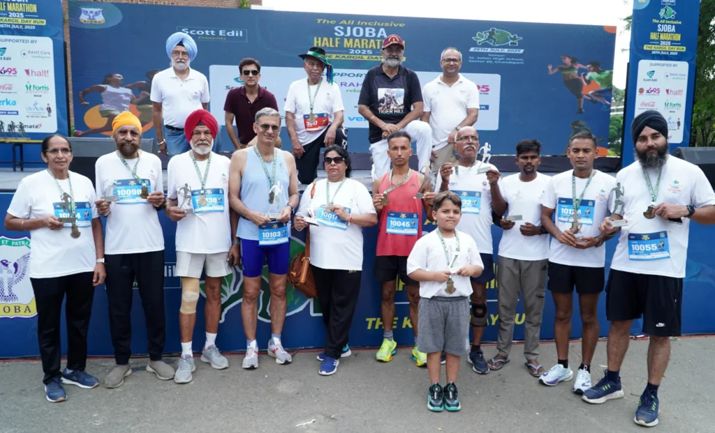 SJOBA Half Marathon 2025 2 Darpan Chandigarh SJOBA Half Marathon 2025