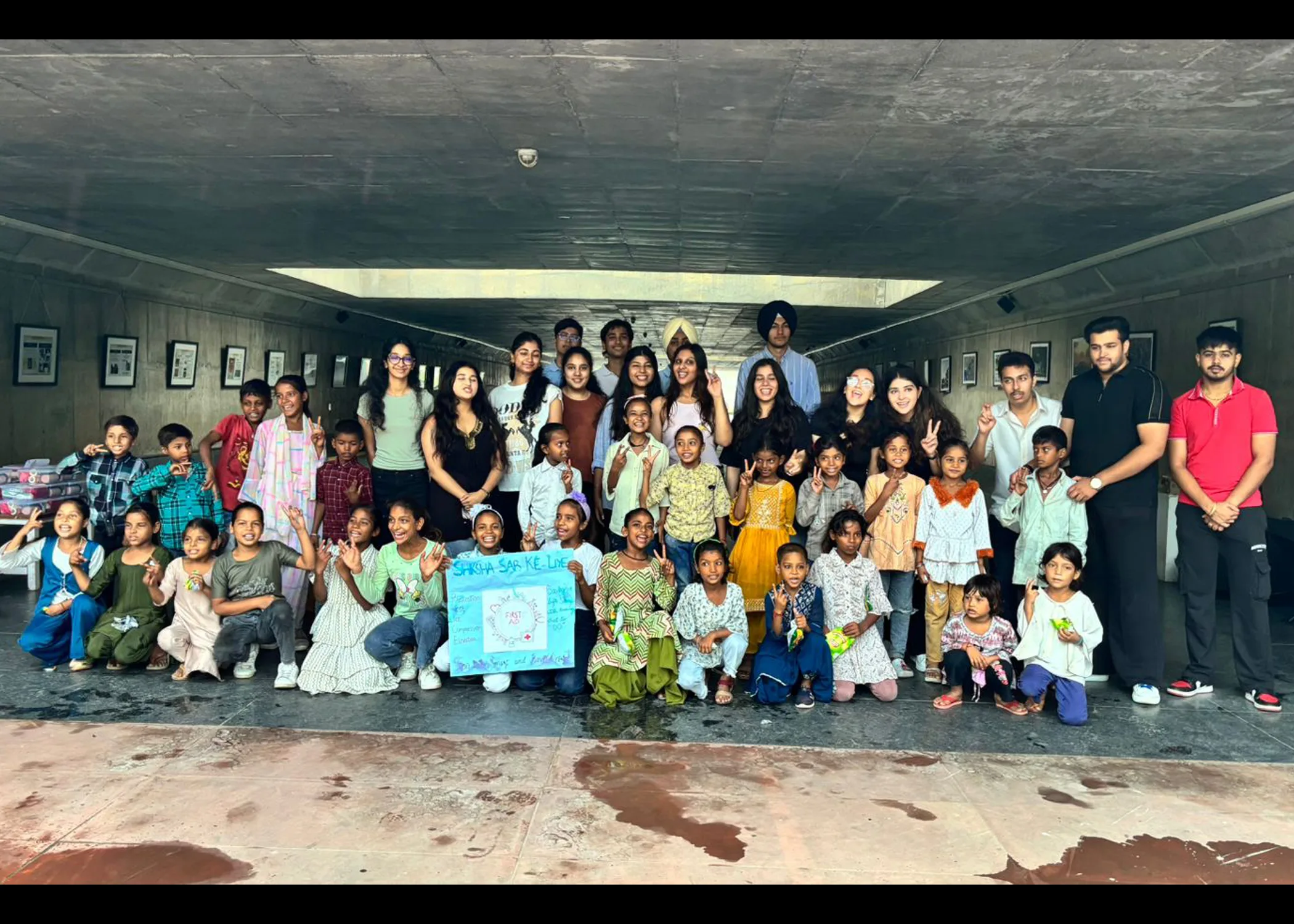 NGO Distributes First Aid Kits to Needy Kids in Chandigarh