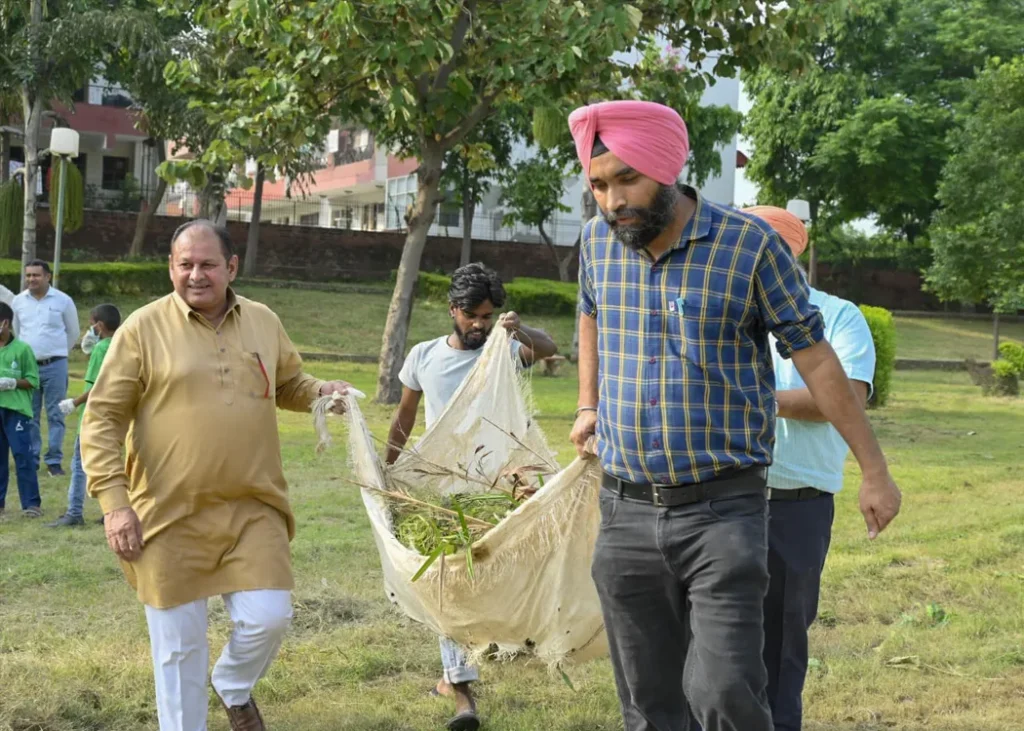 Cleanliness Drive at Chandigarh