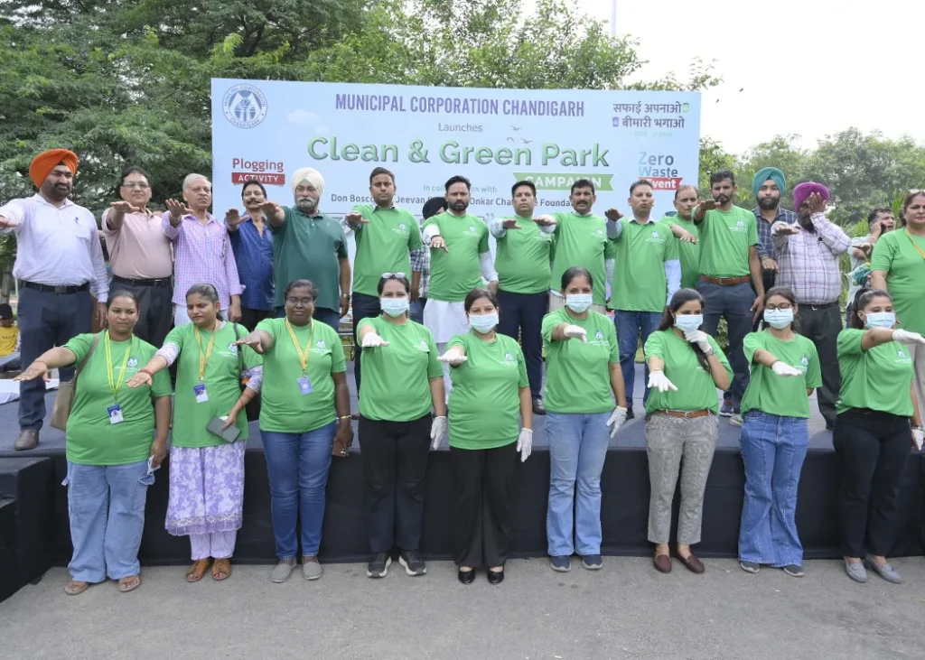 MC Chandigarh Launches ‘Clean and Green Park Awareness Drive’ Across the City