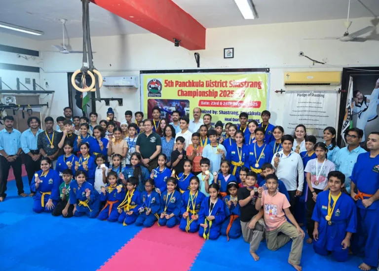 5th Panchkula District Shastrang Championship Concludes Successfully