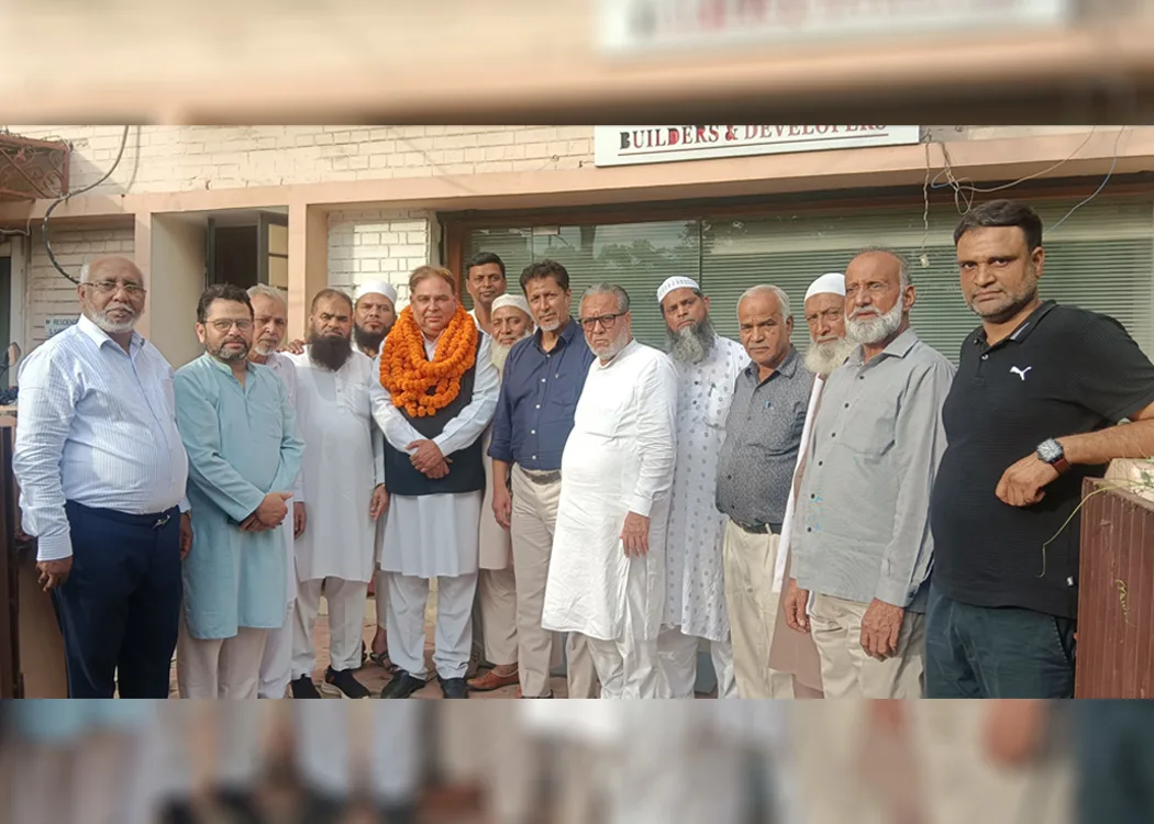 Haji Zahid Parvez Khan Elected President of United Muslim Front in Chandigarh