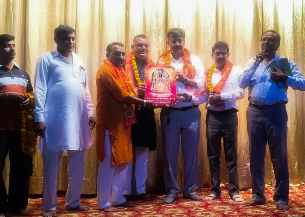 Naresh Arora attends Ramleela