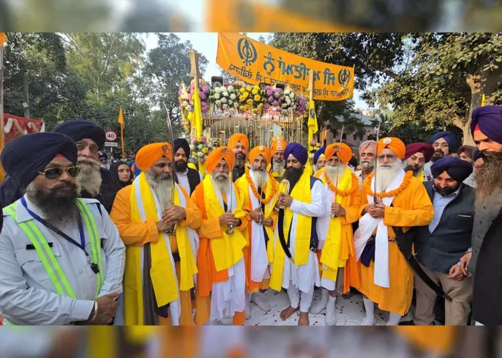 Grand Nagar Kirtan Marks 350th Martyrdom Anniversary of Guru Tegh Bahadur