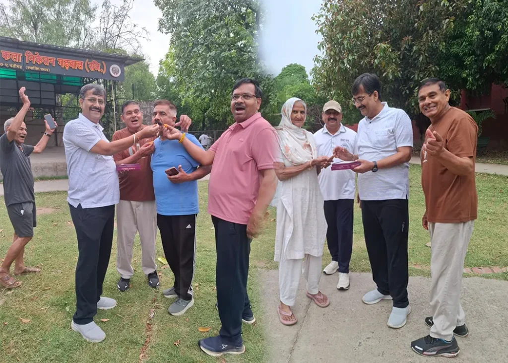 BJP election victory celebration