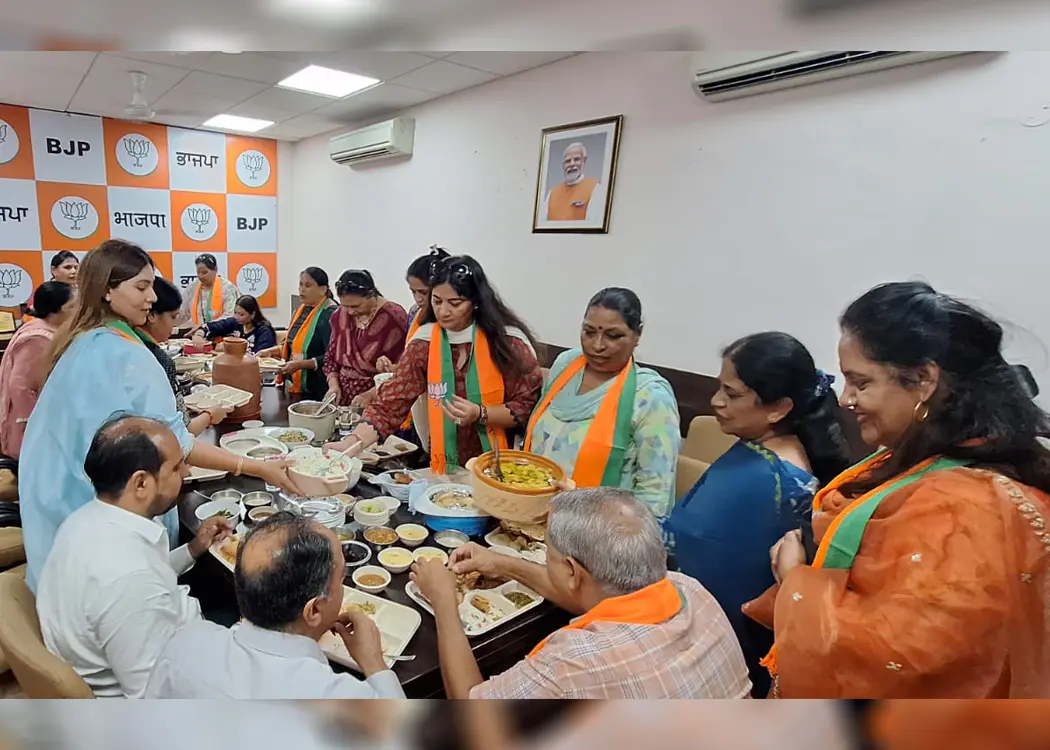 BJP Mahila Morcha Hosts Zero-Oil Cooking Event