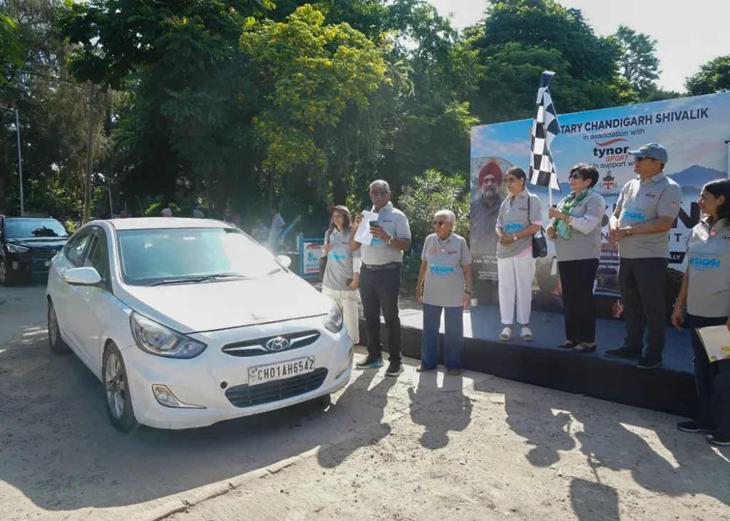 Visually Impaired Car Rally