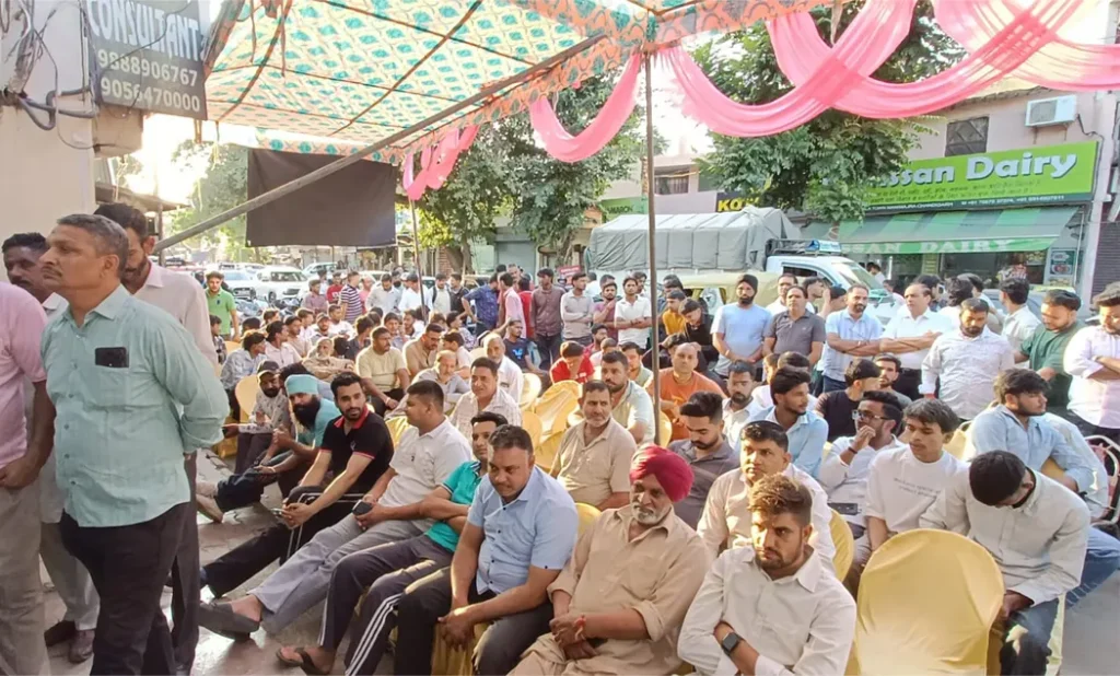 BJP expands its base in Manimajra